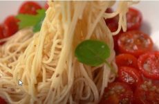 Cherry Tomato and Soy Sauce Pasta