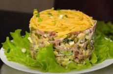 Layered Salad “Olivier Competitor”