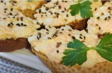 Smoked Cheese and Carrot Toasts