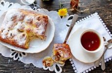 Cottage Cheese Pear and Walnut Pie