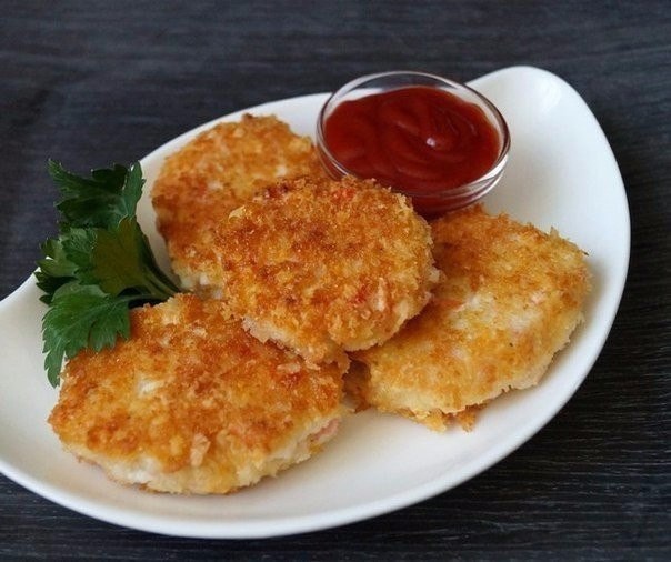 Crab Cakes with Cheese