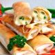 Gourmet Crispy Lavash Rolls Filled with Cheese