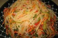 Korean-Style Glass Noodle Salad with Vegetables