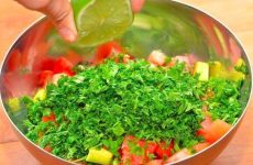 Refreshing Tomato and Avocado Salad