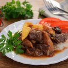 Tasty Beef Stifado with Rice